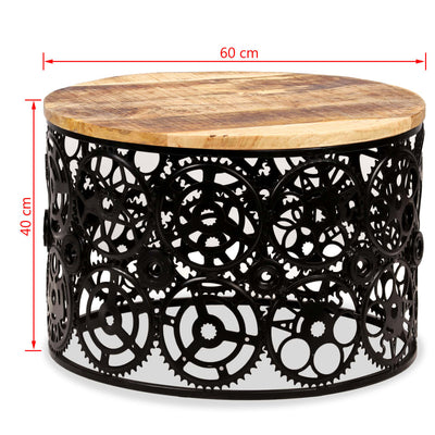 Coffee Table Solid Mango Wood 60x40 cm Payday Deals