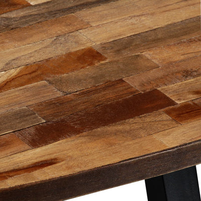Coffee Table Solid Reclaimed Teak Oval 120x60x30 cm Payday Deals
