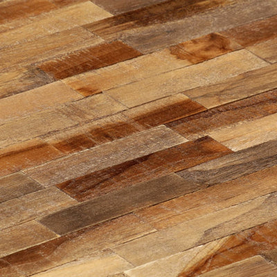 Coffee Table Solid Reclaimed Teak Oval 120x60x30 cm Payday Deals
