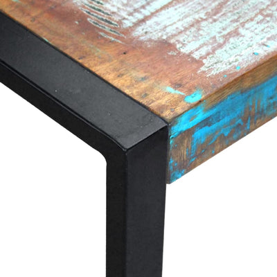 Coffee Table Solid Reclaimed Wood 80x80x40 cm Payday Deals