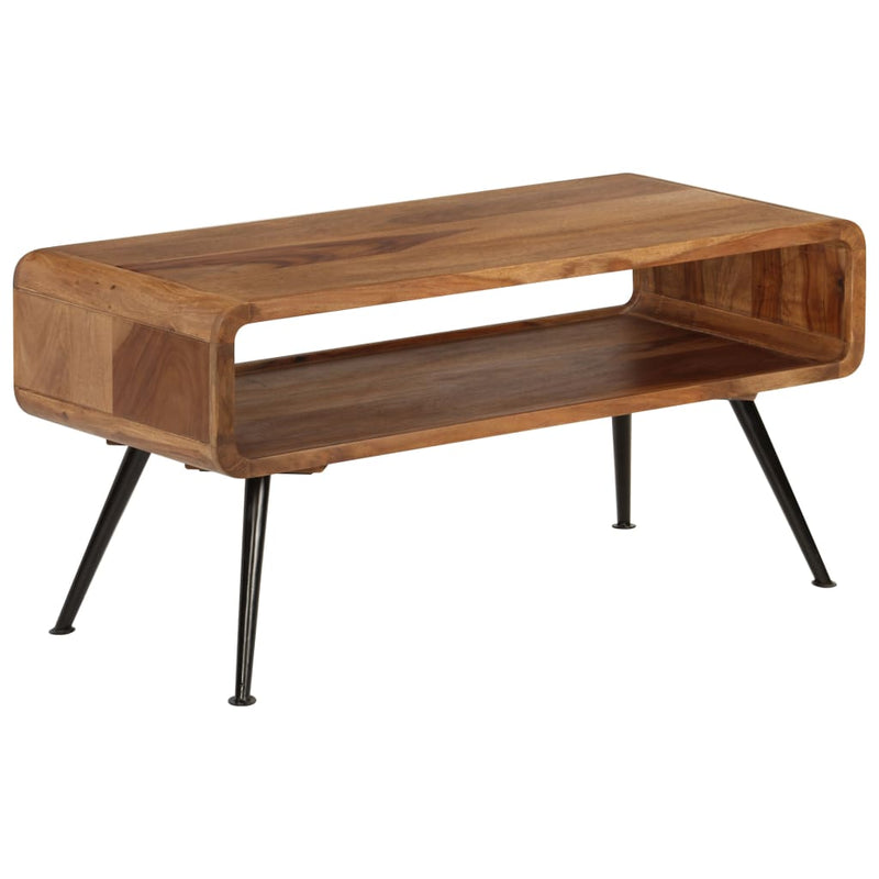 Coffee Table Solid Sheesham Wood 95x40x45 cm Payday Deals