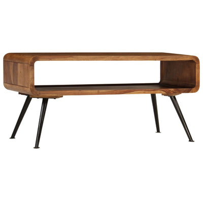 Coffee Table Solid Sheesham Wood 95x40x45 cm Payday Deals