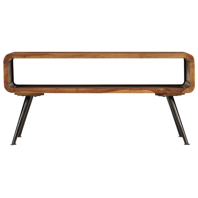 Coffee Table Solid Sheesham Wood 95x40x45 cm Payday Deals