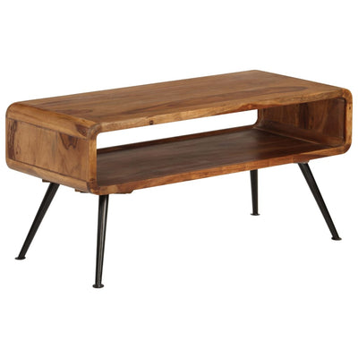 Coffee Table Solid Sheesham Wood 95x40x45 cm Payday Deals