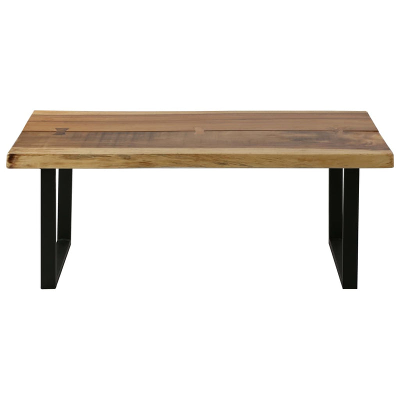 Coffee Table Solid Suar Wood 102x56x41 cm Payday Deals