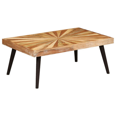 Coffee Table Solid Wood Mango 90x55x36 cm Payday Deals