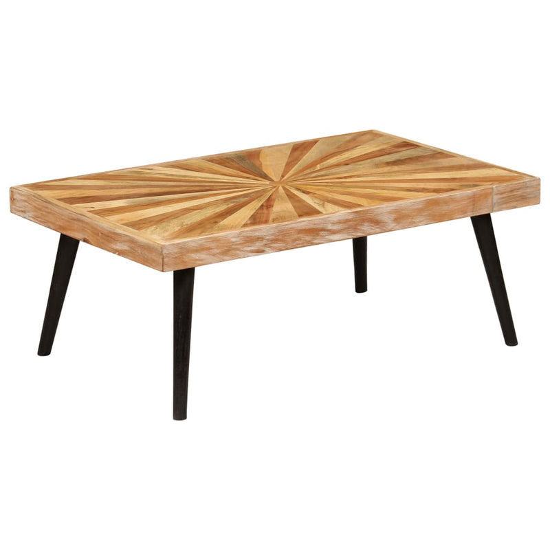 Coffee Table Solid Wood Mango 90x55x36 cm Payday Deals