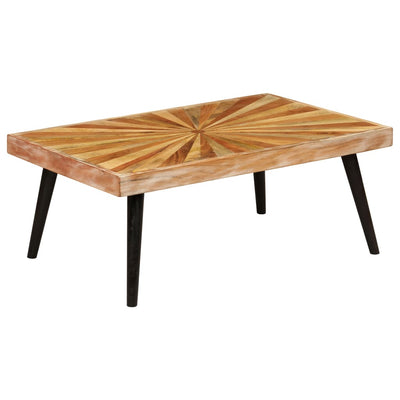 Coffee Table Solid Wood Mango 90x55x36 cm Payday Deals