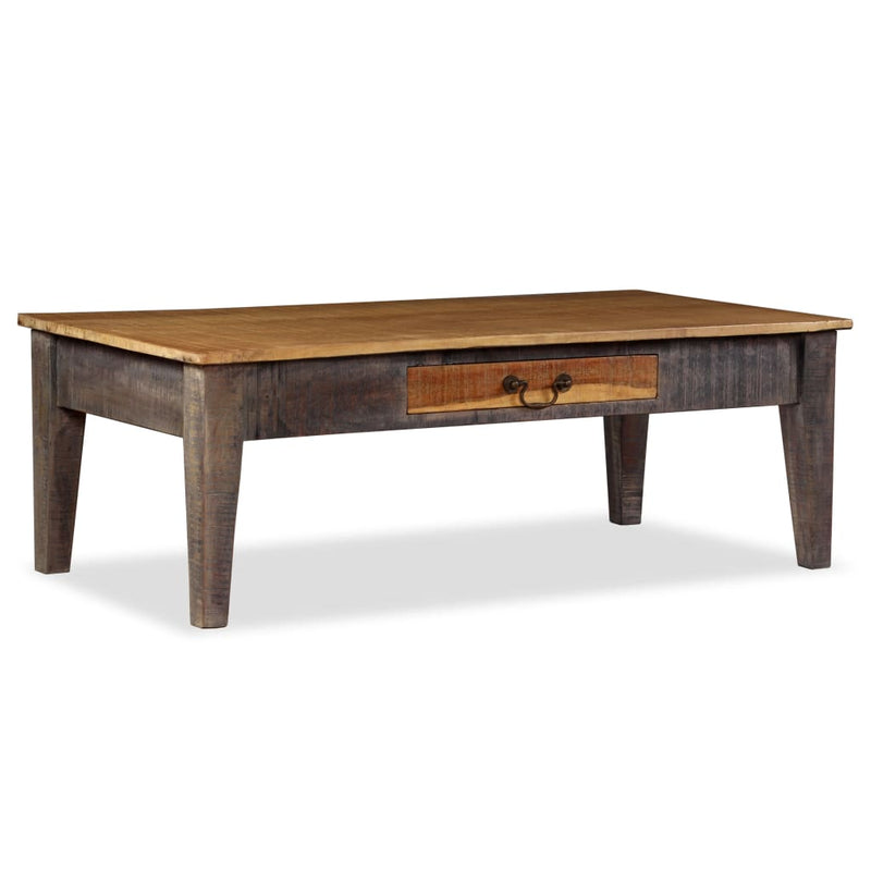 Coffee Table Solid Wood Vintage 118x60x40 cm Payday Deals