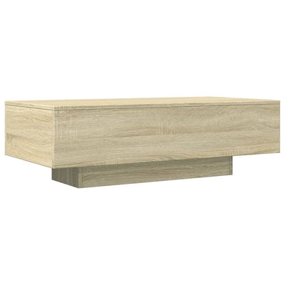 Coffee Table Sonoma Oak 100x49.5x31 cm Engineered Wood Payday Deals