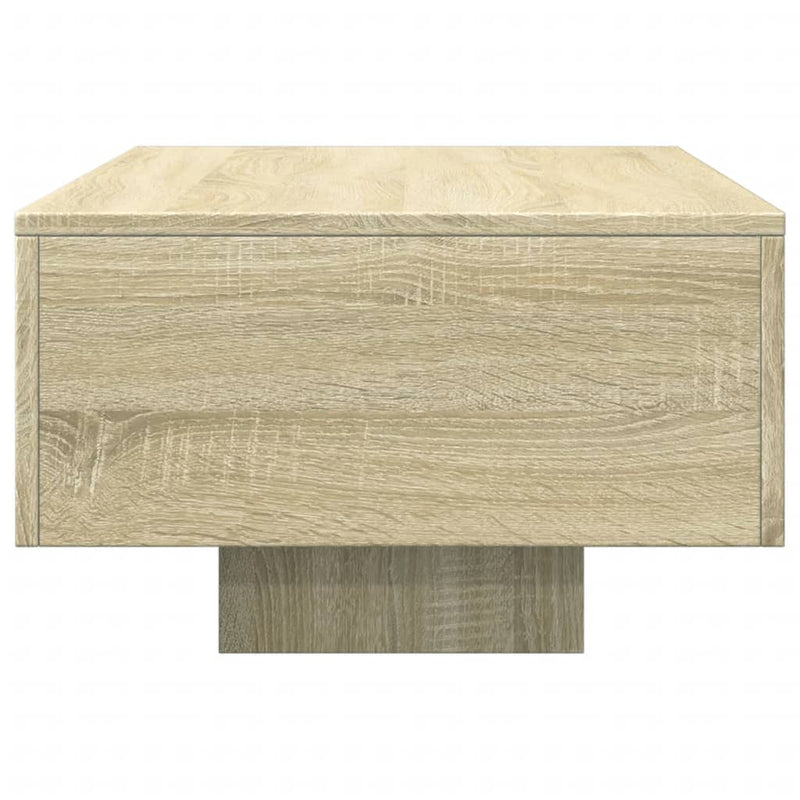 Coffee Table Sonoma Oak 100x49.5x31 cm Engineered Wood Payday Deals