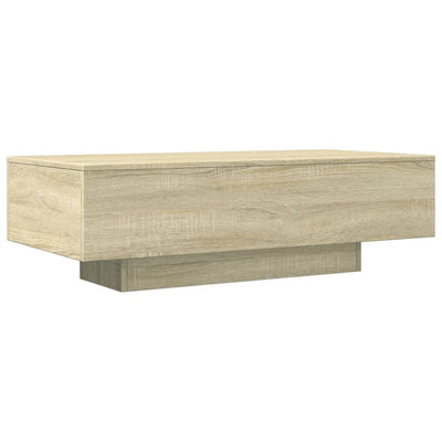 Coffee Table Sonoma Oak 100x49.5x31 cm Engineered Wood Payday Deals