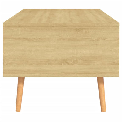 Coffee Table Sonoma Oak 100x49.5x43 cm Engineered Wood Payday Deals