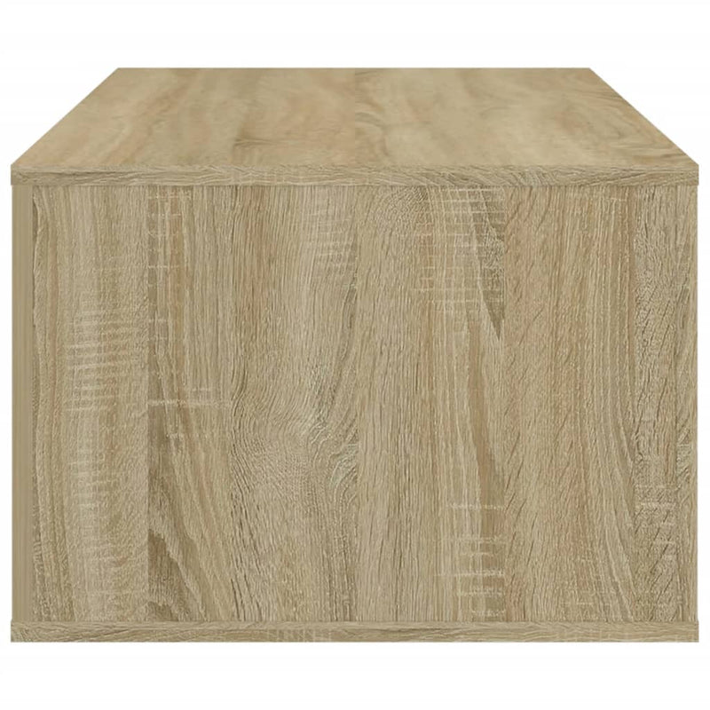 Coffee Table Sonoma Oak 100x50.5x35 cm Engineered Wood Payday Deals