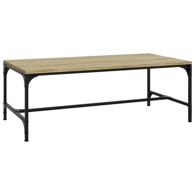 Coffee Table Sonoma Oak 100x50x35 cm Engineered Wood Payday Deals