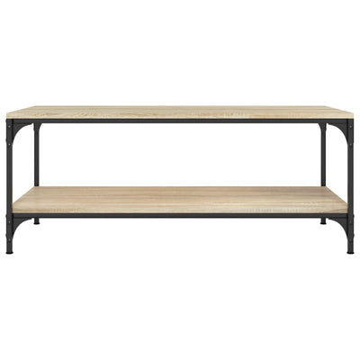 Coffee Table Sonoma Oak 100x50x40 cm Engineered Wood Payday Deals