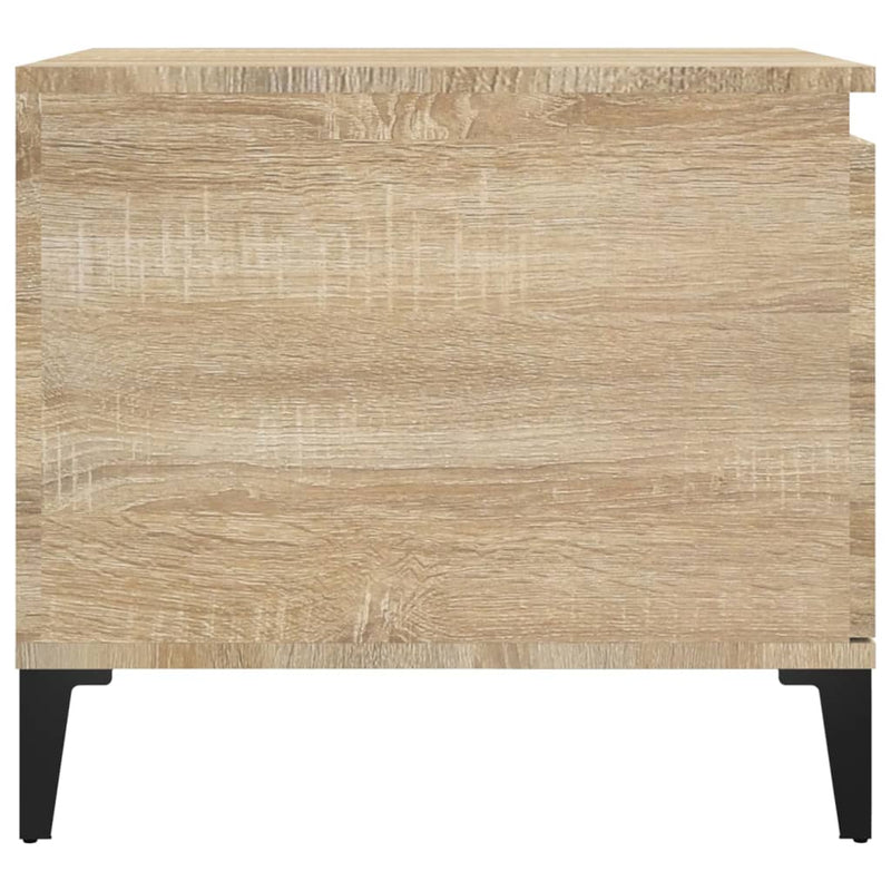 Coffee Table Sonoma Oak 100x50x45 cm Engineered Wood Payday Deals