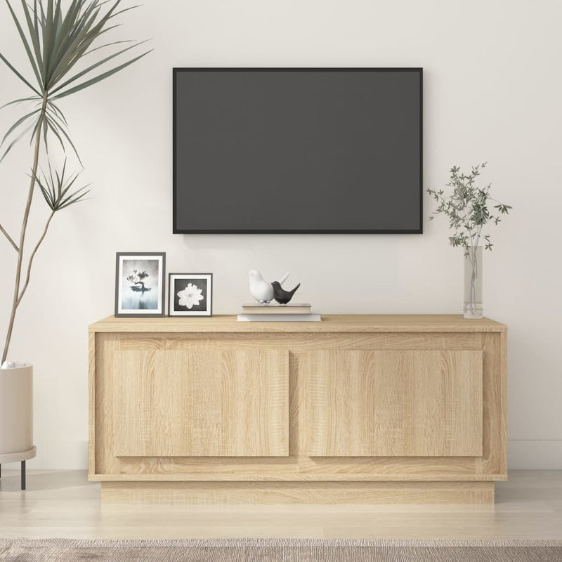 Coffee Table Sonoma Oak 102x50x44 cm Engineered Wood Payday Deals