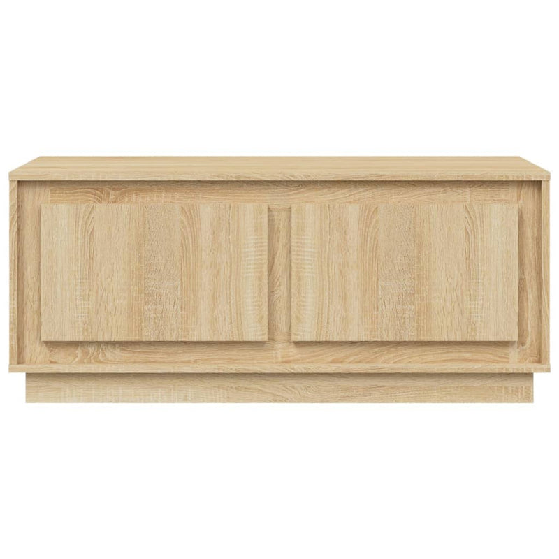 Coffee Table Sonoma Oak 102x50x44 cm Engineered Wood Payday Deals