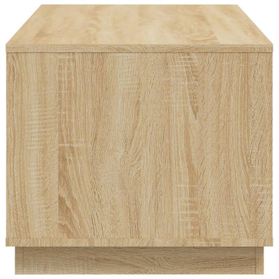 Coffee Table Sonoma Oak 102x50x44 cm Engineered Wood Payday Deals