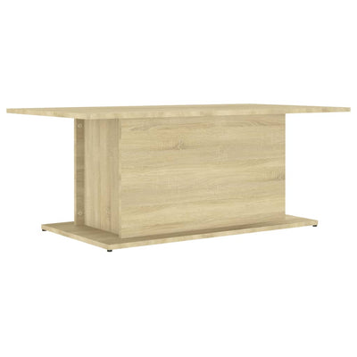 Coffee Table Sonoma Oak 102x55.5x40 cm Engineered Wood Payday Deals