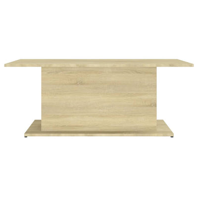Coffee Table Sonoma Oak 102x55.5x40 cm Engineered Wood Payday Deals