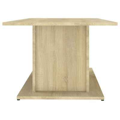 Coffee Table Sonoma Oak 102x55.5x40 cm Engineered Wood Payday Deals
