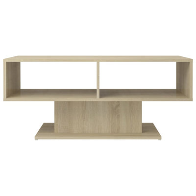 Coffee Table Sonoma Oak 103.5x50x44.5 cm Engineered Wood Payday Deals