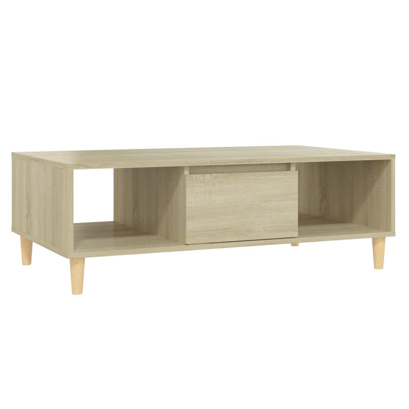 Coffee Table Sonoma Oak 103.5x60x35 cm Engineered Wood Payday Deals