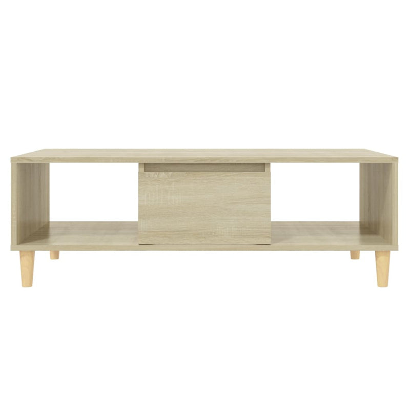 Coffee Table Sonoma Oak 103.5x60x35 cm Engineered Wood Payday Deals