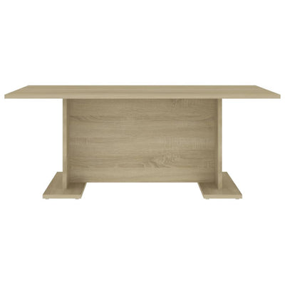 Coffee Table Sonoma Oak 103.5x60x40 cm Engineered Wood Payday Deals
