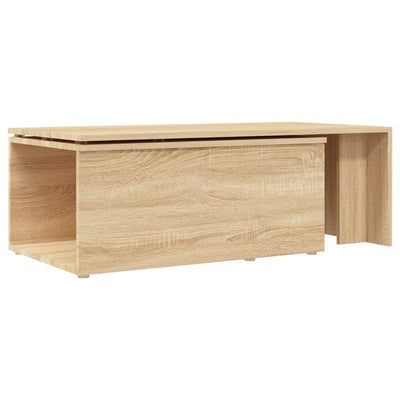 Coffee Table Sonoma Oak 150x50x35 cm Engineered Wood Payday Deals