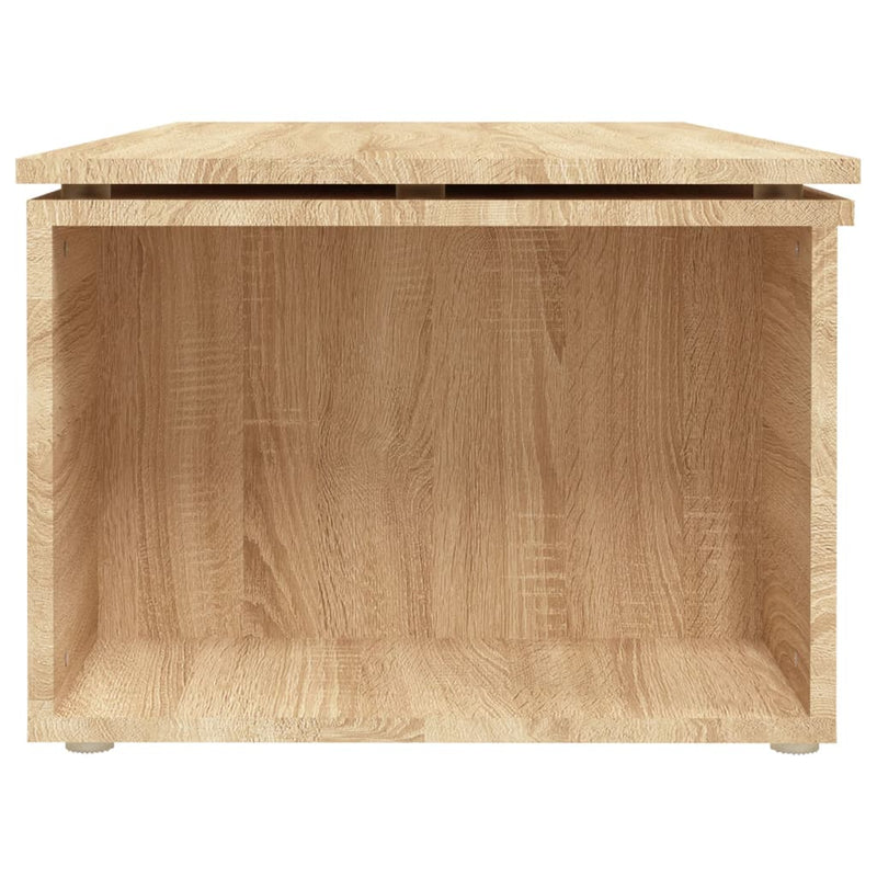 Coffee Table Sonoma Oak 150x50x35 cm Engineered Wood Payday Deals