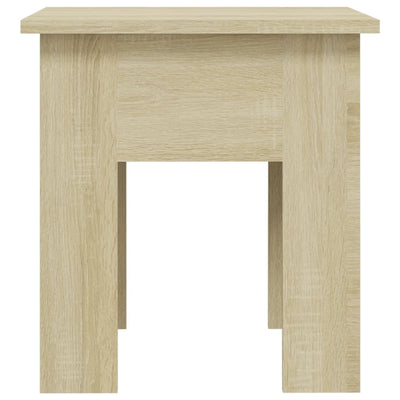 Coffee Table Sonoma Oak 40x40x42 cm Engineered Wood Payday Deals