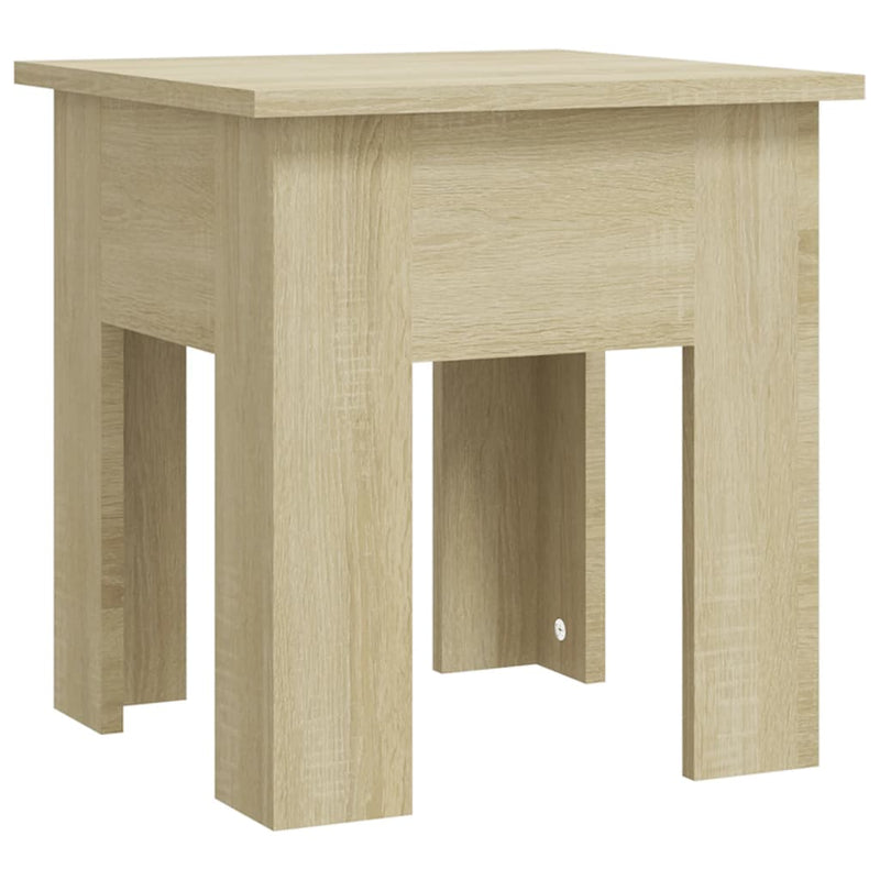 Coffee Table Sonoma Oak 40x40x42 cm Engineered Wood Payday Deals