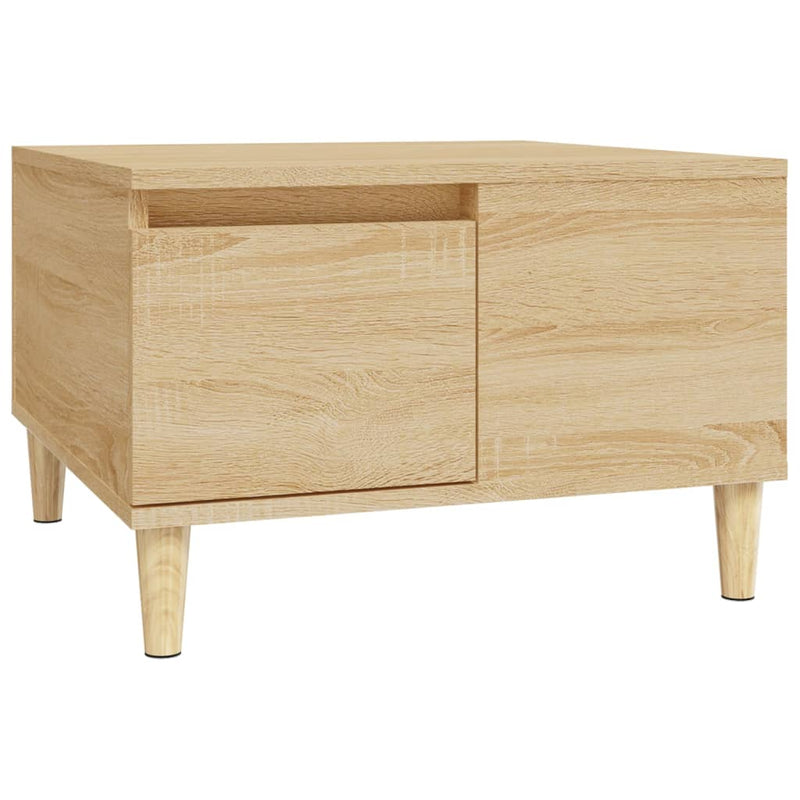 Coffee Table Sonoma Oak 55x55x36.5 cm Engineered Wood Payday Deals