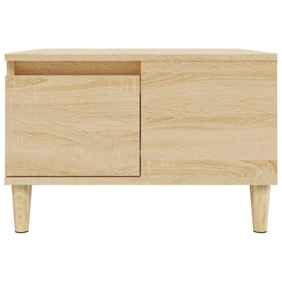 Coffee Table Sonoma Oak 55x55x36.5 cm Engineered Wood Payday Deals