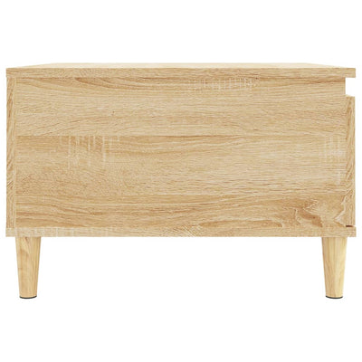 Coffee Table Sonoma Oak 55x55x36.5 cm Engineered Wood Payday Deals