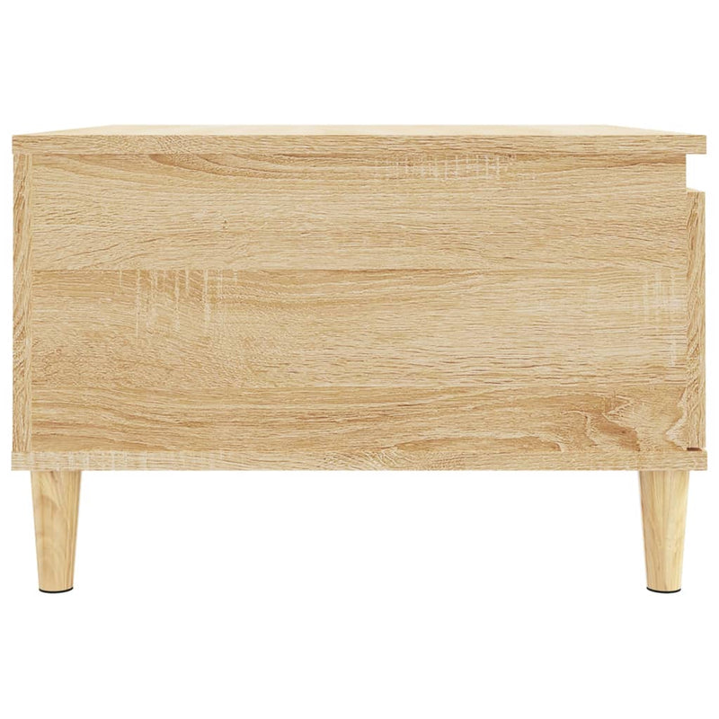 Coffee Table Sonoma Oak 55x55x36.5 cm Engineered Wood Payday Deals