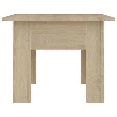 Coffee Table Sonoma Oak 55x55x42 cm Engineered Wood Payday Deals