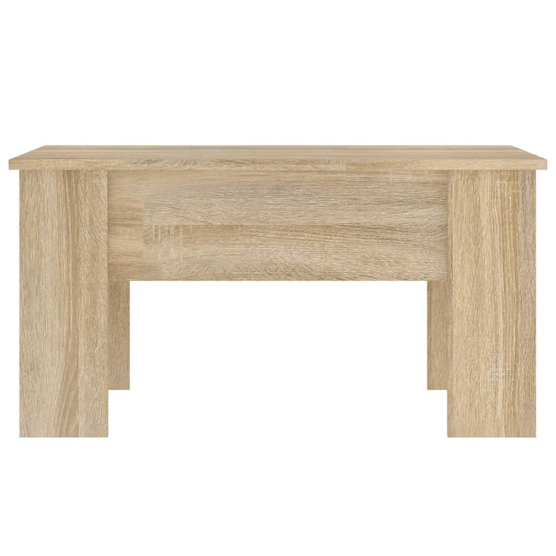 Coffee Table Sonoma Oak 79x49x41 cm Engineered Wood Payday Deals