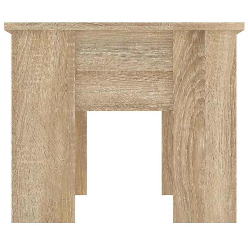 Coffee Table Sonoma Oak 79x49x41 cm Engineered Wood Payday Deals
