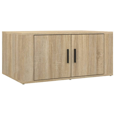 Coffee Table Sonoma Oak 80x50x36 cm Engineered Wood Payday Deals