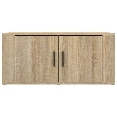 Coffee Table Sonoma Oak 80x50x36 cm Engineered Wood Payday Deals