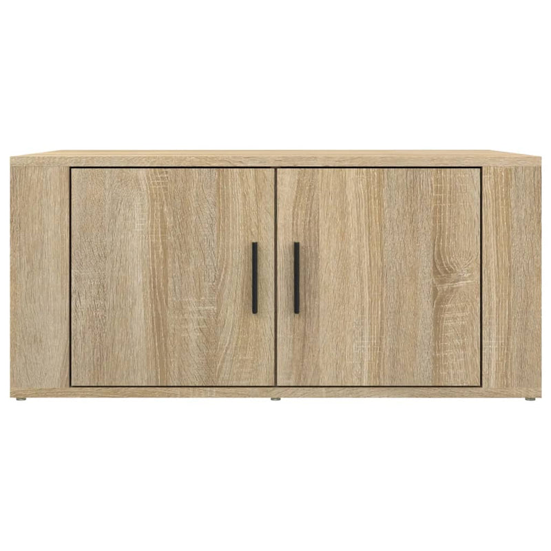 Coffee Table Sonoma Oak 80x50x36 cm Engineered Wood Payday Deals