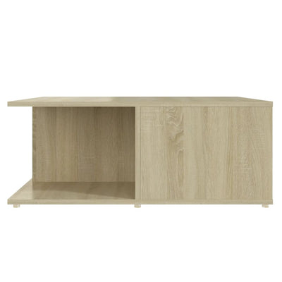 Coffee Table Sonoma Oak 80x80x31 cm Engineered Wood Payday Deals