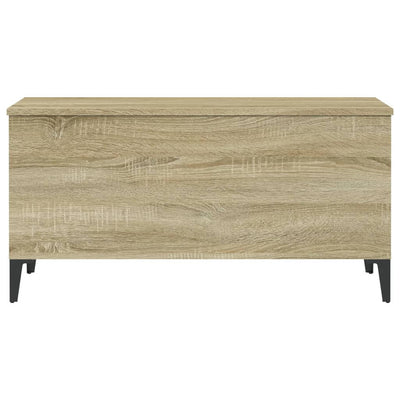 Coffee Table Sonoma Oak 90x44.5x45 cm Engineered Wood Payday Deals