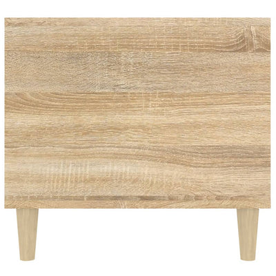 Coffee Table Sonoma Oak 90x49x45 cm Engineered Wood Payday Deals