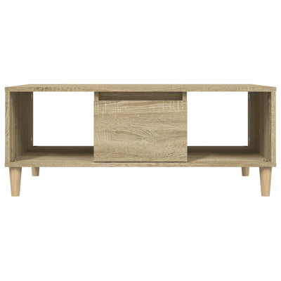 Coffee Table Sonoma Oak 90x50x36.5 cm Engineered Wood Payday Deals