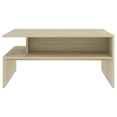 Coffee Table Sonoma Oak 90x60x42.5 cm Engineered Wood Payday Deals